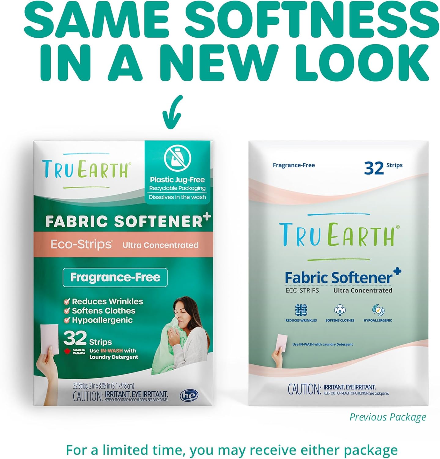 Tru Earth Fabric Softener Strips for Washing Machine, Alternative to Fabric Softener Liquid and