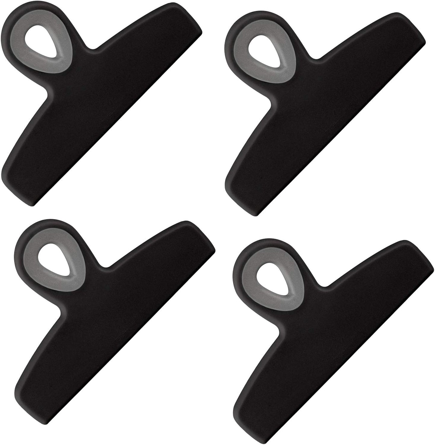 COOK WITH COLOR Bag Clips - Heavy Duty Chip Clip and Refrigerator Magnet Clips for Food Storage
