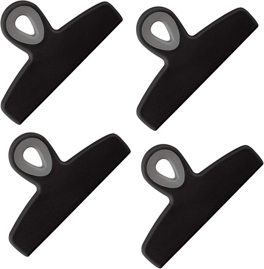 COOK WITH COLOR Bag Clips - Heavy Duty Chip Clip and Refrigerator Magnet Clips for Food Storage