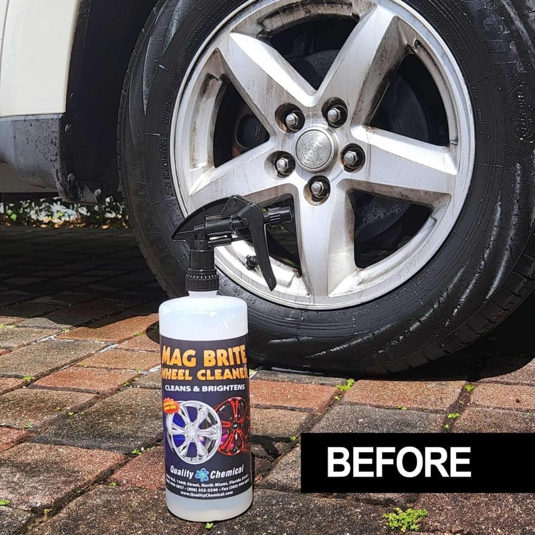 Quality Chemical Aluminum Brightner & Mag Brite Combo (2 Gallon Case) - (128 oz of Aluminum & 128