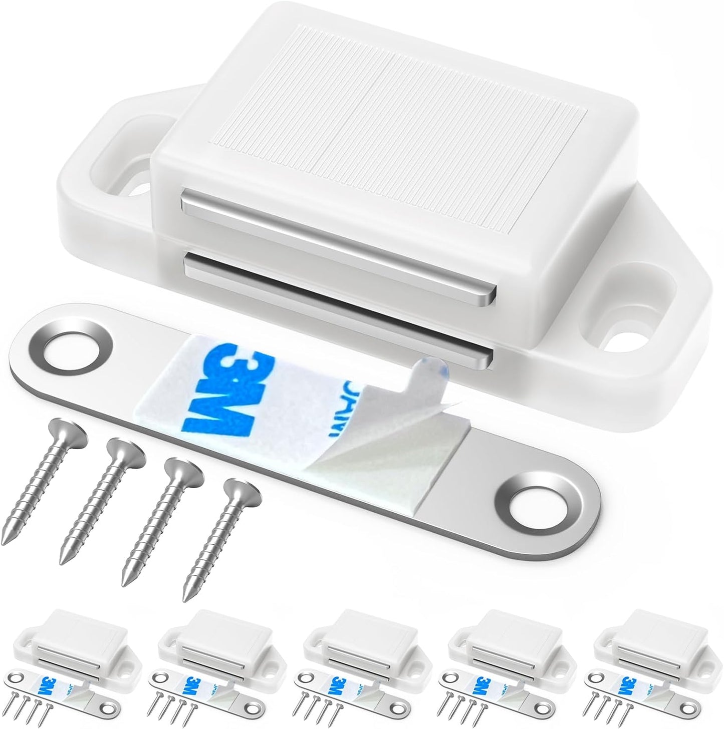 Cabinet Magnetic Catch Door Latch 30LB for Kitchen Drawer Magnets to Stay Closed Magnetic Catch