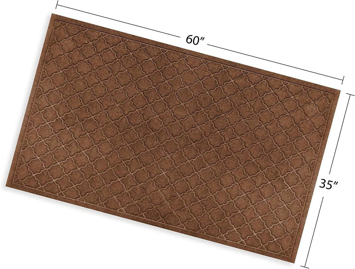 WaterHog Heavy Duty Doorway Mat, 3' x 5', Made in USA, Durable & Skid-Resistant Entryway Mat