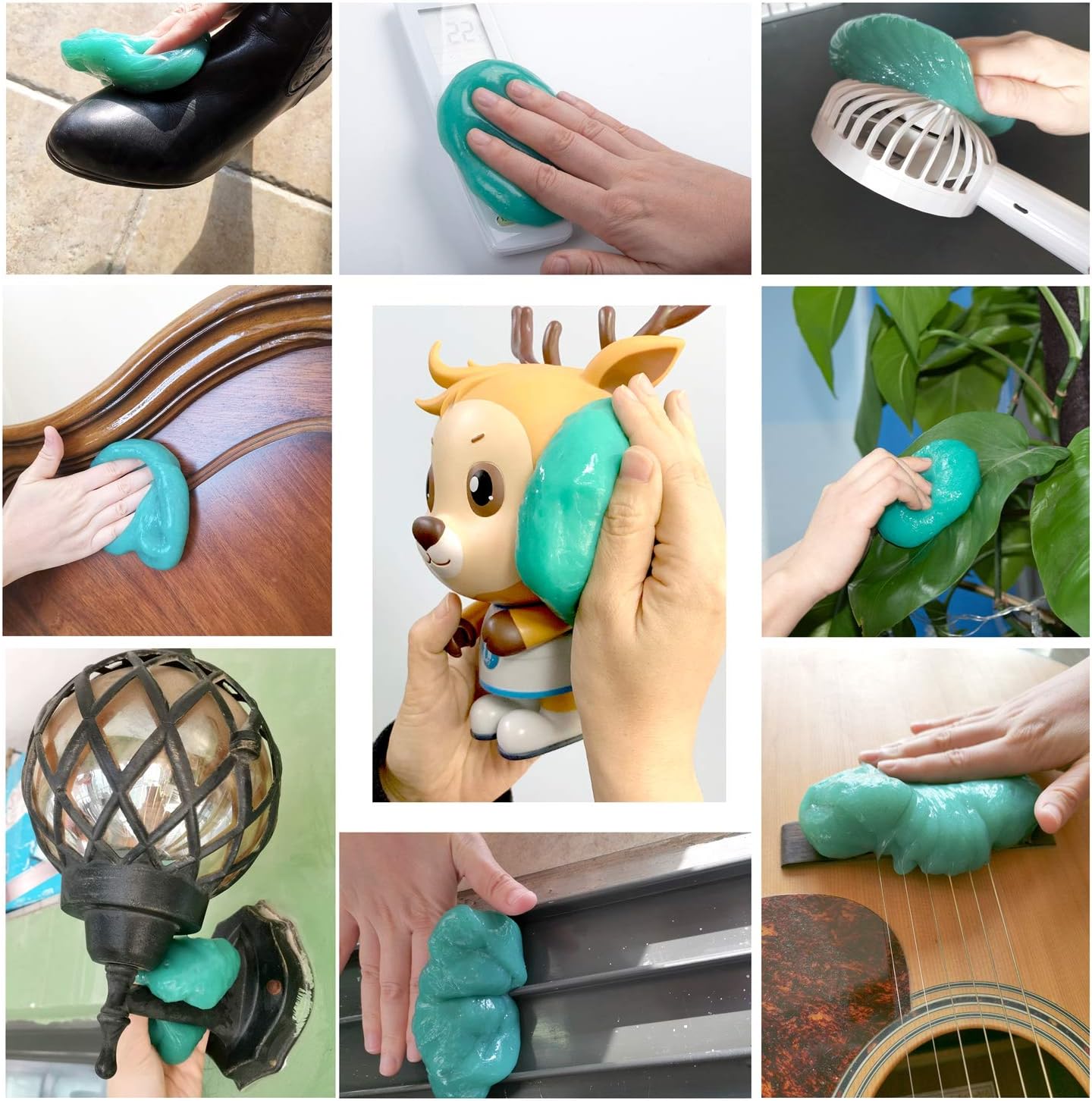 ASFSKY Keyboard Cleaning Gel Keyboard Cleaner Adheres to Dust and Debris in The Crevices of The