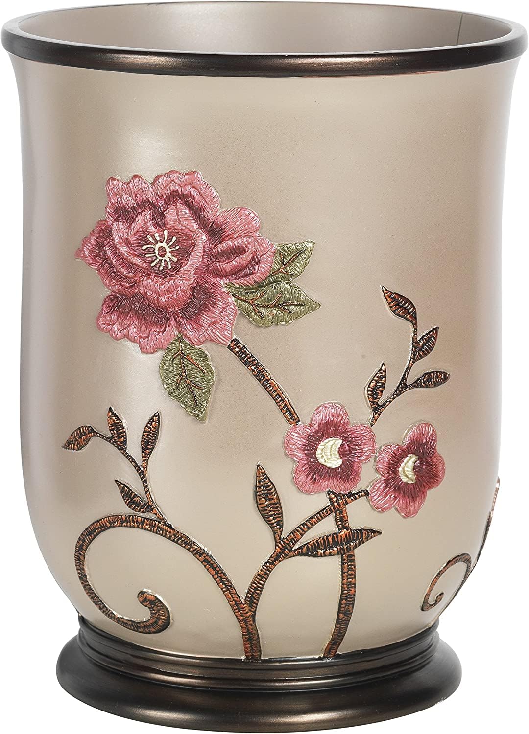 Zahari Home Decorative Trash Can for Bathroom, Office & Bedroom - 2.1 Gallons Stylish & Small Trash