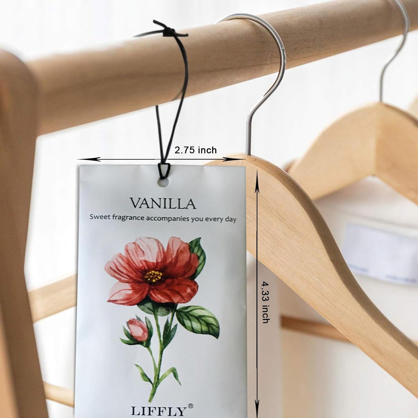 14 Packs Scented Sachets for Drawers and Closets Lavender, Rose, Jasmine, Ocean, Vanilla