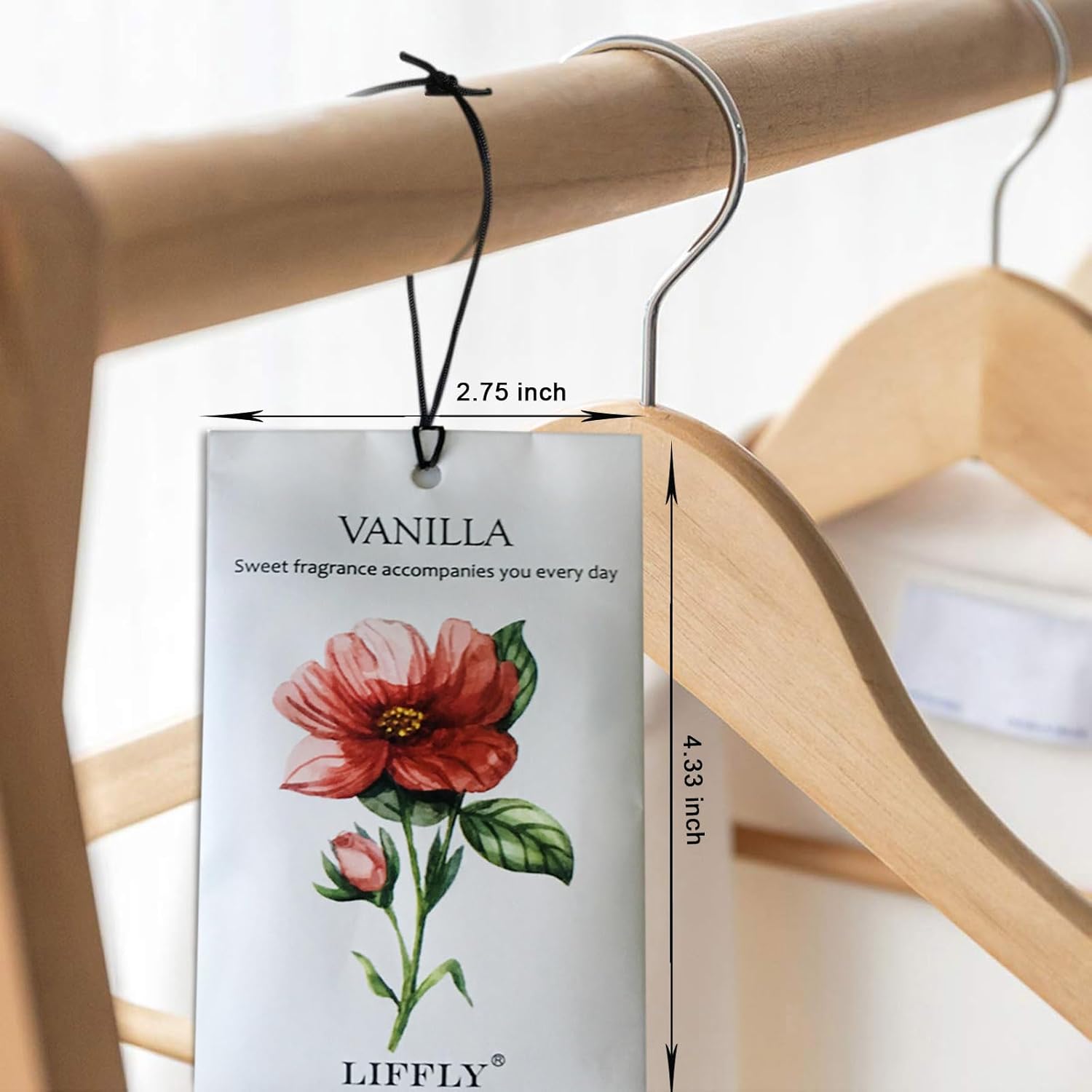 14 Packs Scented Sachets for Drawers and Closets Lavender, Rose, Jasmine, Ocean, Vanilla