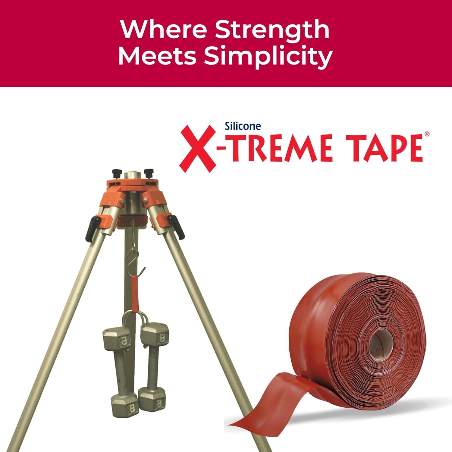 X-Treme Tape MOCAP Heavy Duty Electrical Tape, Self-Fusing Silicone Rubber, Waterproof & Insulating