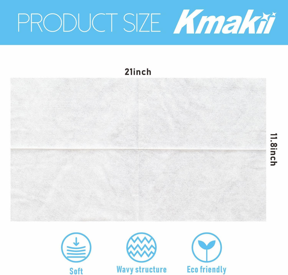 KMAKII Handi Wipe Reusable Cloths - Multi-Purpose Disposable Dish Cloths and Towels, Ultra
