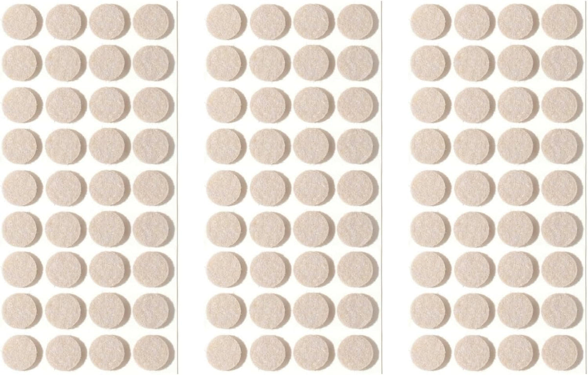 Furnigear Felt Furniture Pads for Hardwood Floors - Self Adhesive Chair Felt Pad, Floor Protector