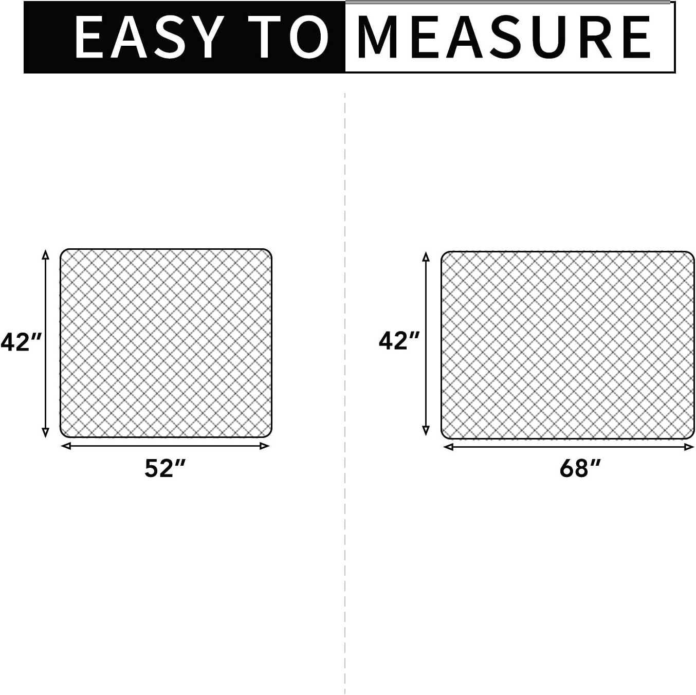 Easy-Going Sectional Couch Covers for Dogs L Shape Sofa Cover Reversible Sofa Slipcover Chaise