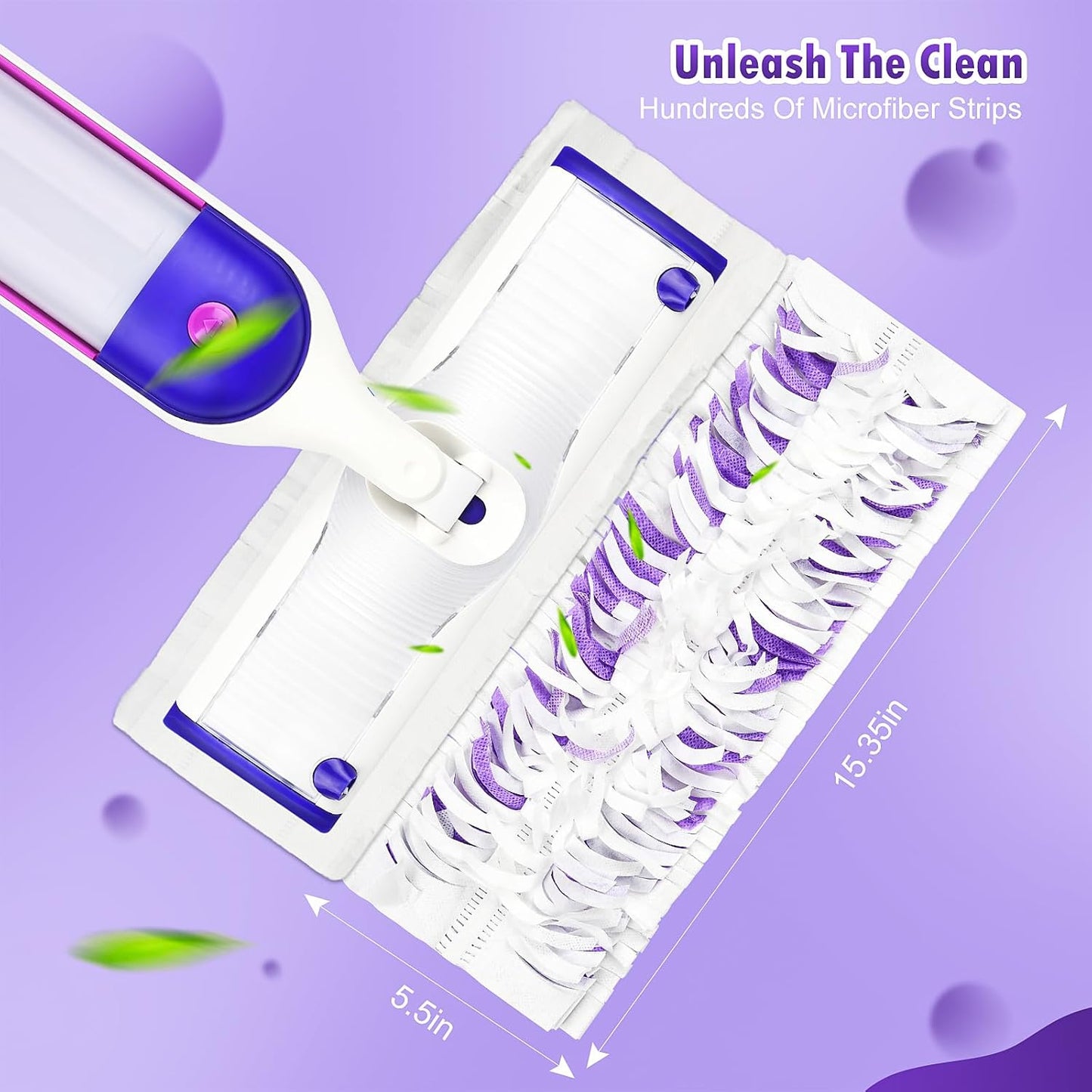 18 Count Disposable mop Pads Refills for Swiffer PowerMop Multi-Surface Mop and PowerMop Wood Mop