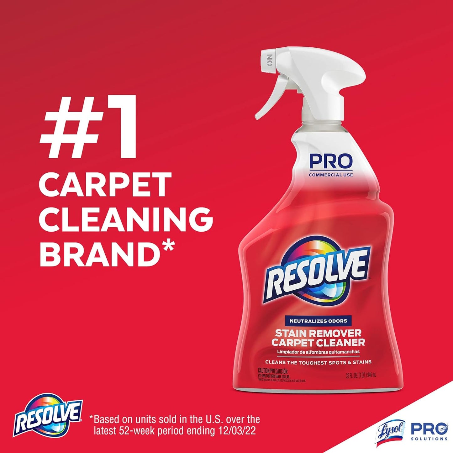 Resolve Professional Strength Spot and Stain Carpet Cleaner, Carpet Cleaner, Carpet Cleaner