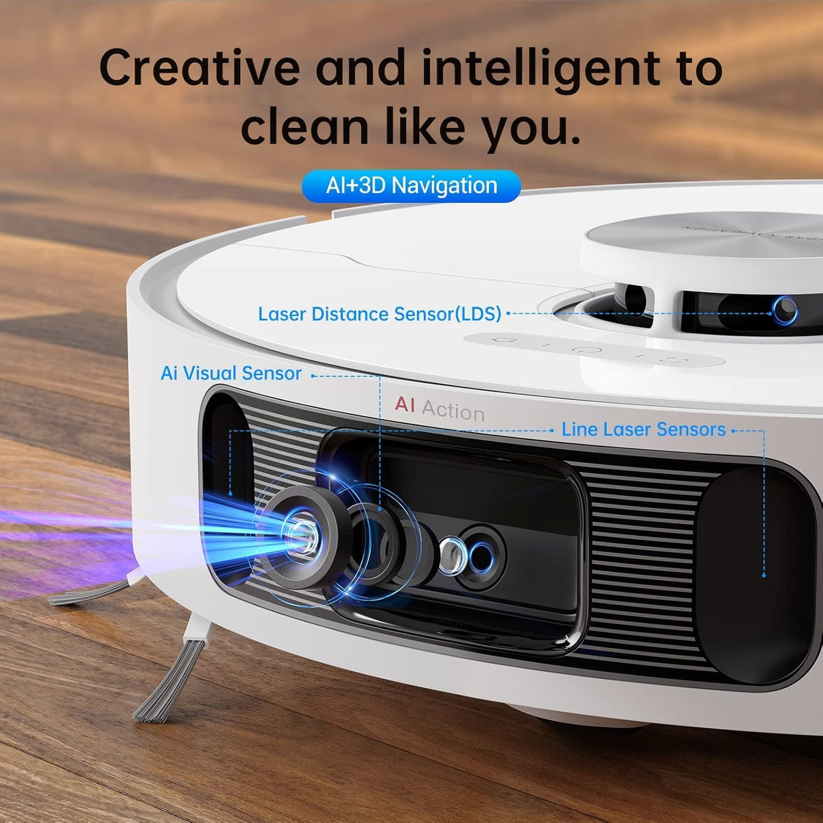 dreame L10s Ultra Robot Vacuum and Mop Combo, Auto Mop Cleaning and Drying, Self-Refilling and