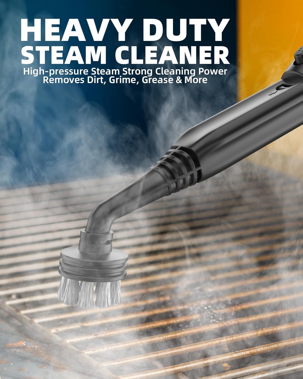 Pressurized Handheld Steam Cleaner for Home Use with 30 Accessories – Heavy Duty Portable Steamer