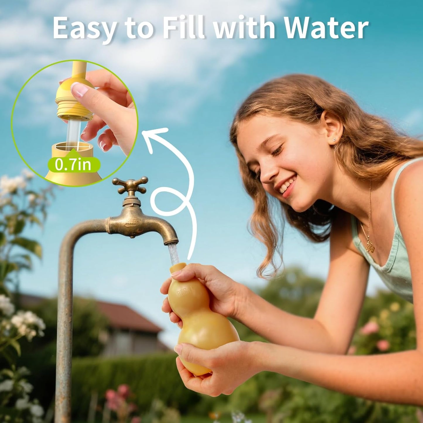 Squeeze Bottles for Plants, 11oz, 325ml Small Watering Can for Succulent, Muti-Function Squirt