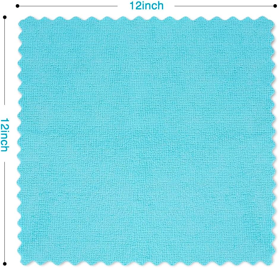 Orighty Microfiber Cleaning Cloths, Pack of 150, Highly Absorbent Cleaning Supplies, Lint Free
