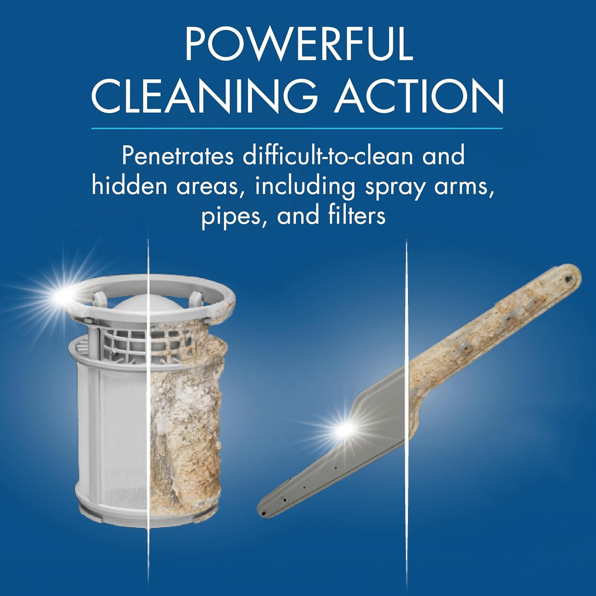 Glisten Dishwasher Cleaner, Removes Limescale, Rust, Buildup, and Grease, Lemon Scent, 12 Ounce