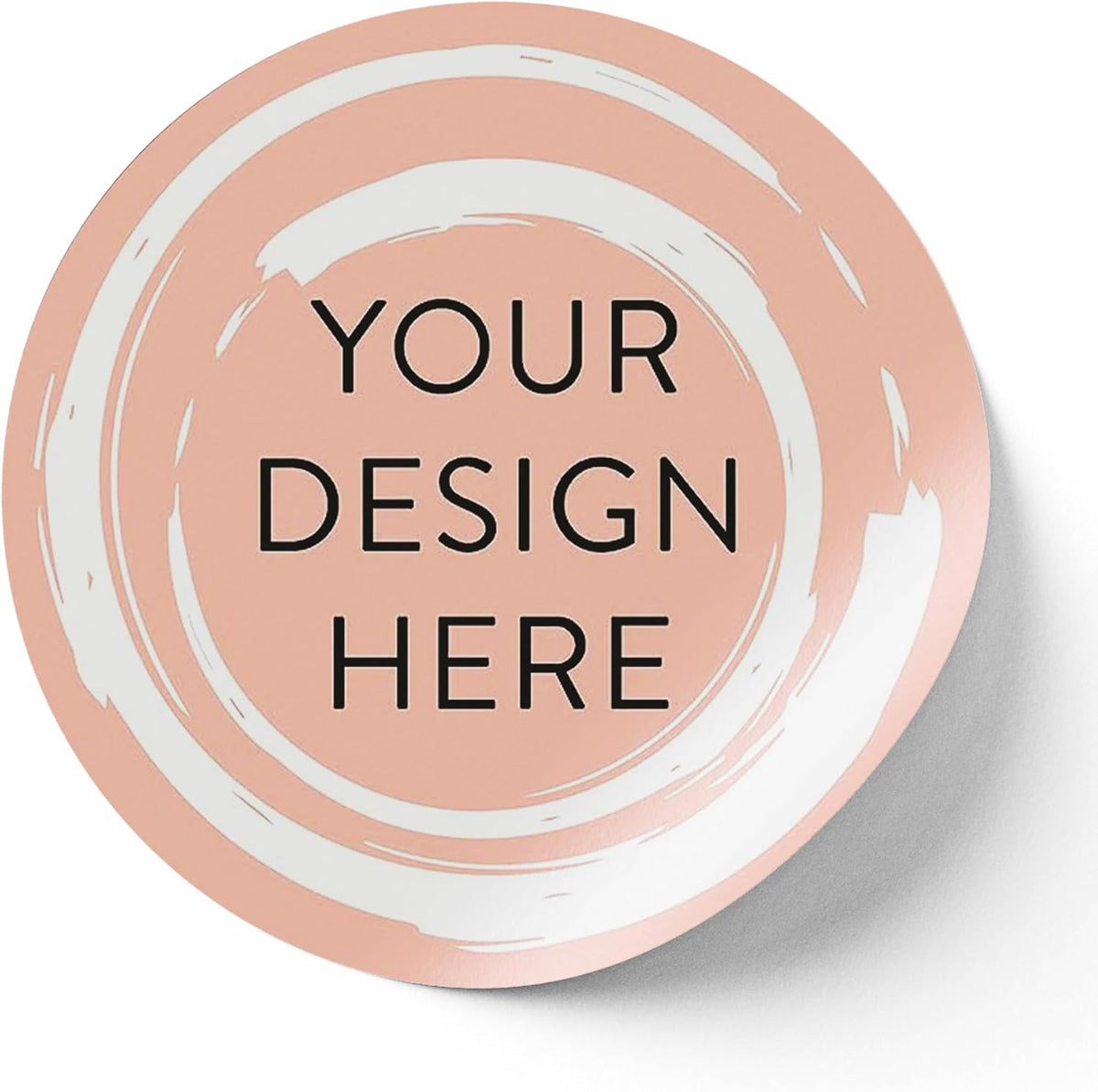 100 Custom Vinyl Stickers - Upload Your own Image, Text, Design, Logo - Personalized Logo Labels