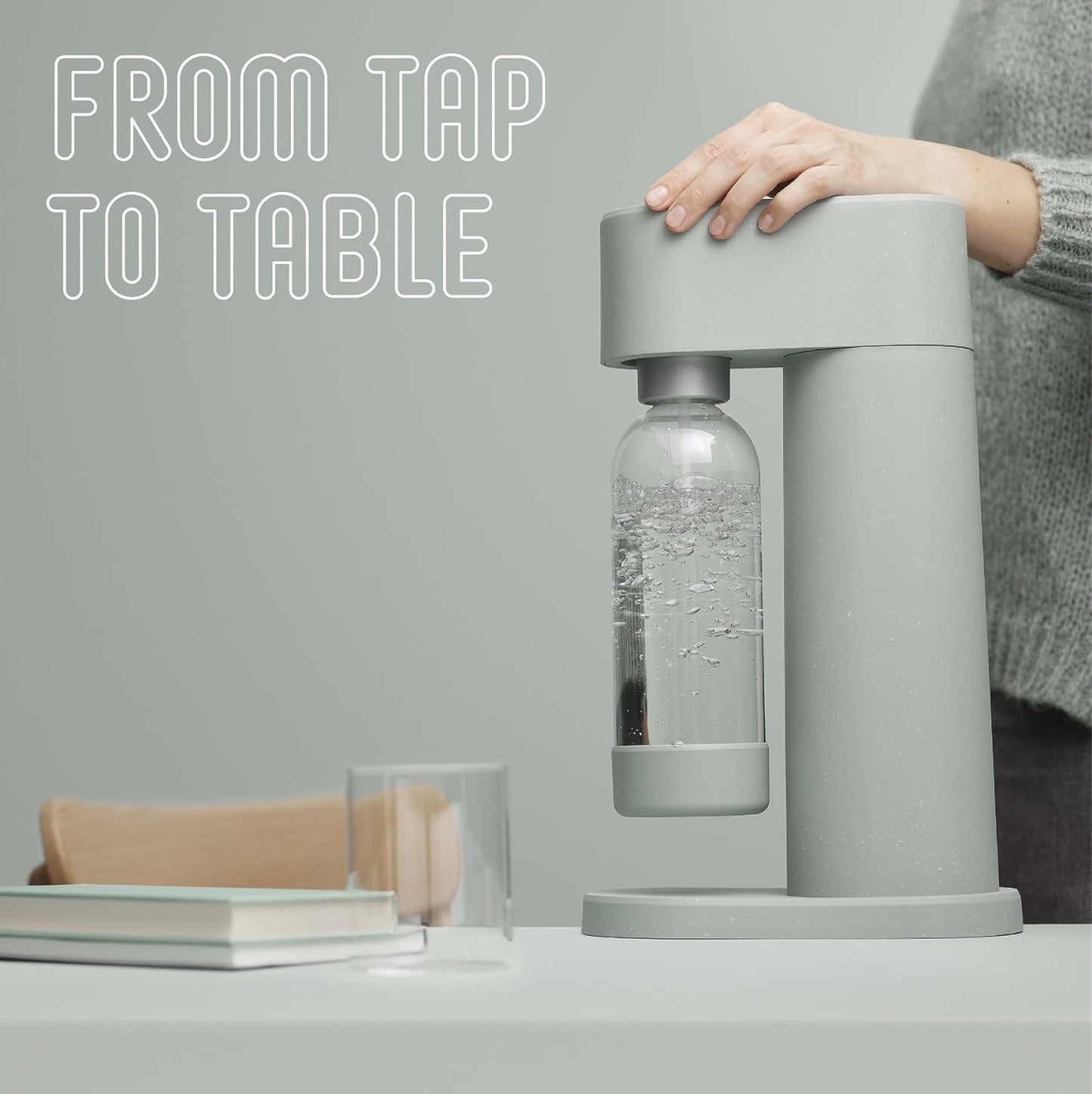 Mysoda Carbonating Bottles 2Pck 1L - Compatible with MySoda and any brands - Quick-Lock Reusable