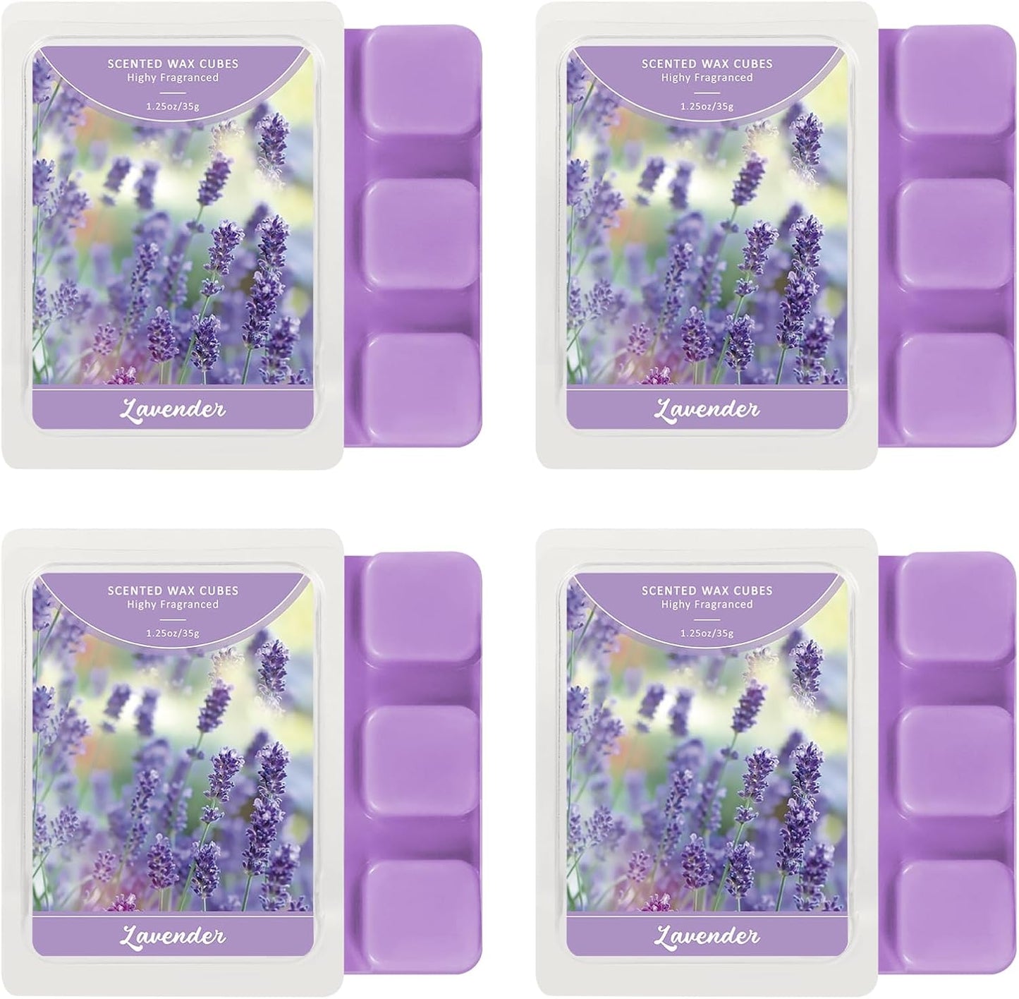 SCENTORINI Wax Melts Wax Cubes, Long Lasting Lavender Wax Melts for Sleep, Scentsy Wax Melts for