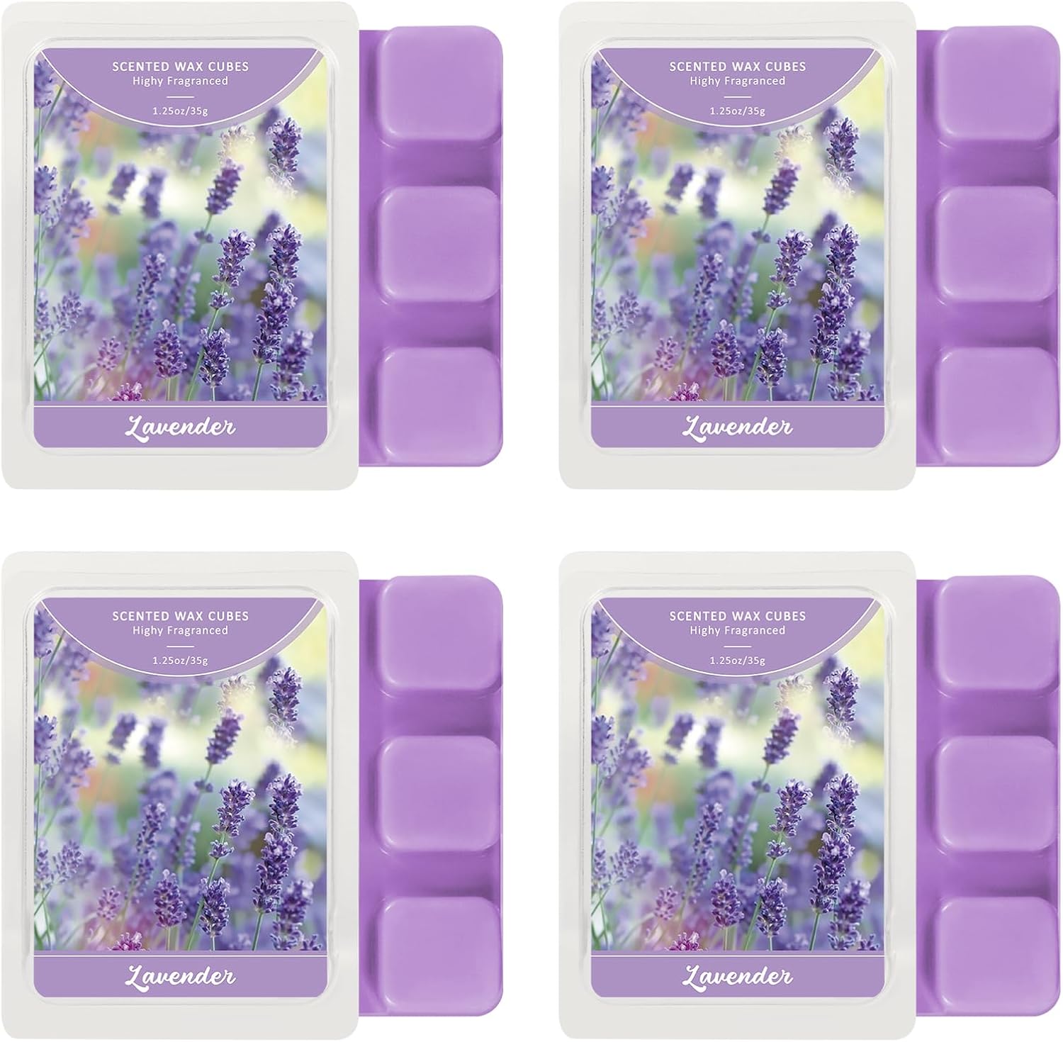 SCENTORINI Wax Melts Wax Cubes, Long Lasting Lavender Wax Melts for Sleep, Scentsy Wax Melts for