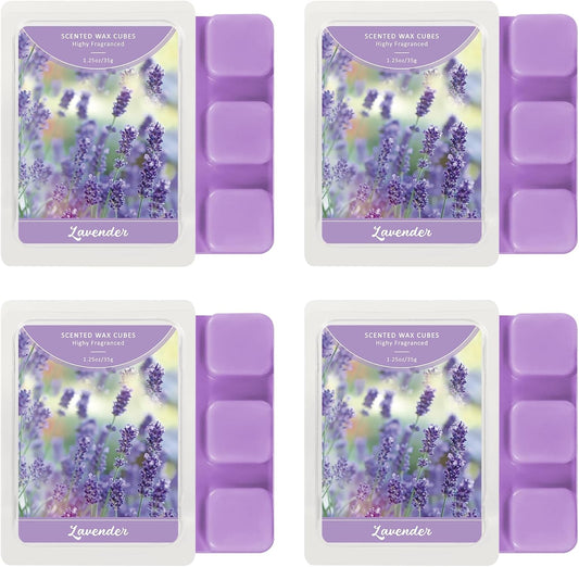 SCENTORINI Wax Melts Wax Cubes, Long Lasting Lavender Wax Melts for Sleep, Scentsy Wax Melts for