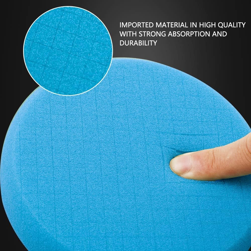 Green Heavy Cut Pad, Buffing Polishing Pads, SPTA 1Pc 3.5 Inch Face for 3 Inch 80mm Backing Plate