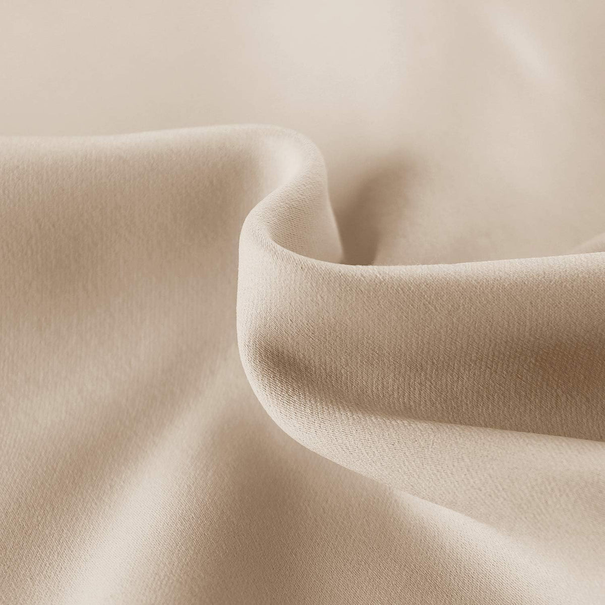 DWCN French Door Curtains – Rod Pocket Thermal Blackout Curtain for Doors with Glass Window