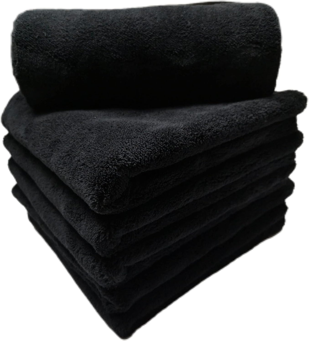 Plush Edgeless Microfiber Towel for Car, Soft Drying Wash Detailing Buffing Polishing Towel, 500