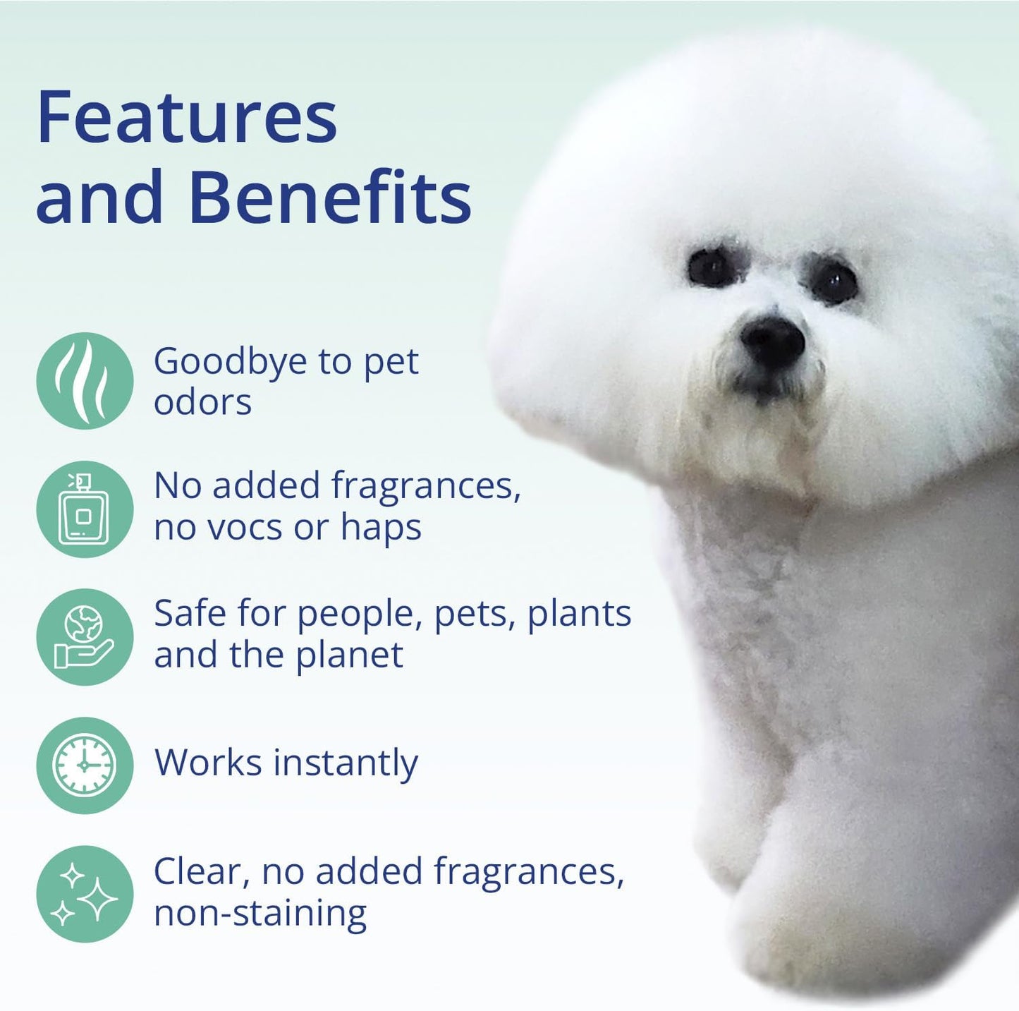 Concentrated Pet Urine Odor Eliminator, Ideal for Cat, Dog Poo and Urine Smell, Versatile & Natural