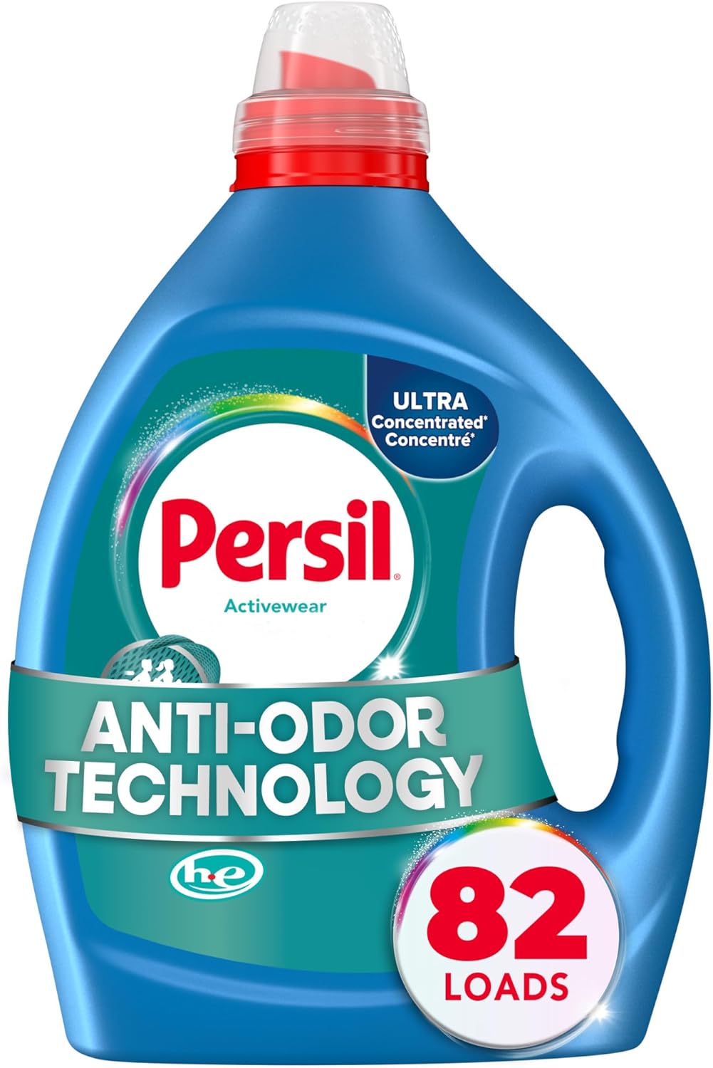 Persil Activewear Clean, Liquid Laundry Detergent, High Efficiency (HE), Deep Stain Removal, Ultra