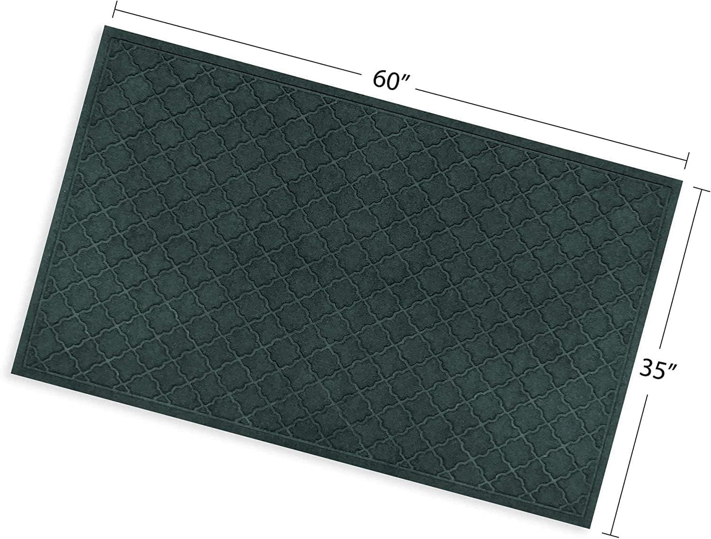 WaterHog Heavy Duty Doorway Mat, 3' x 5', Made in USA, Durable & Skid-Resistant Entryway Mat