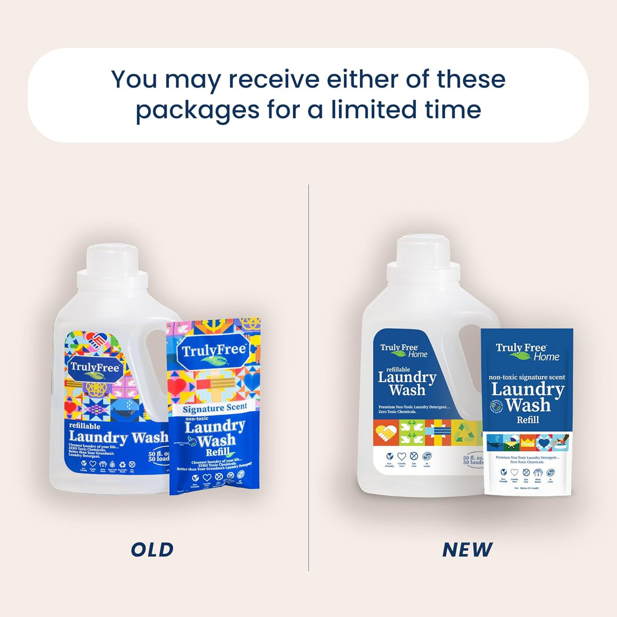 Truly Free Natural Laundry Detergent for Sensitive Skin | Eco Friendly, Plant Based, Baby Clothes