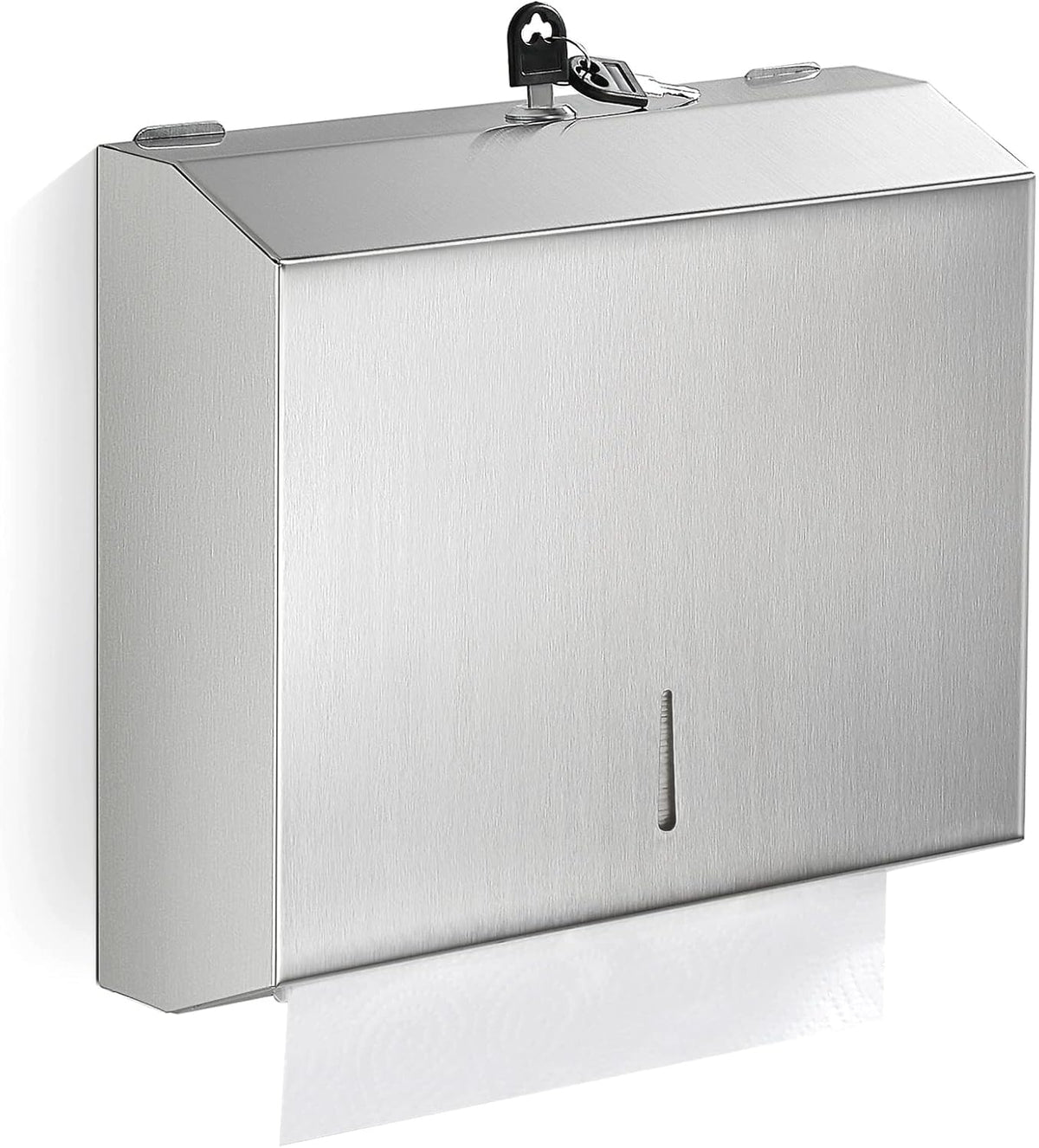 Paper Towel Dispenser Wall Mount Commercial, C Fold Multifold Hand Paper Towel Dispenser, Stainless