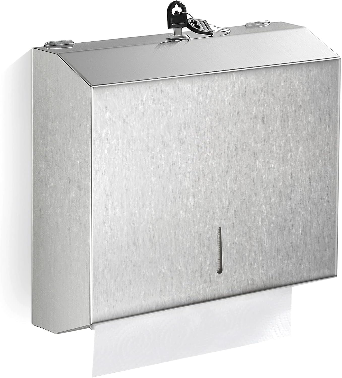 Paper Towel Dispenser Wall Mount Commercial, C Fold Multifold Hand Paper Towel Dispenser, Stainless