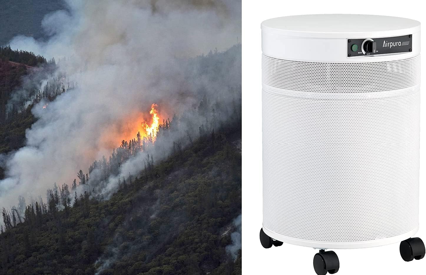 Airpura V600 Air Purifier for Home, V600 True HEPA Filter, Helps to eliminate thousands of airborne