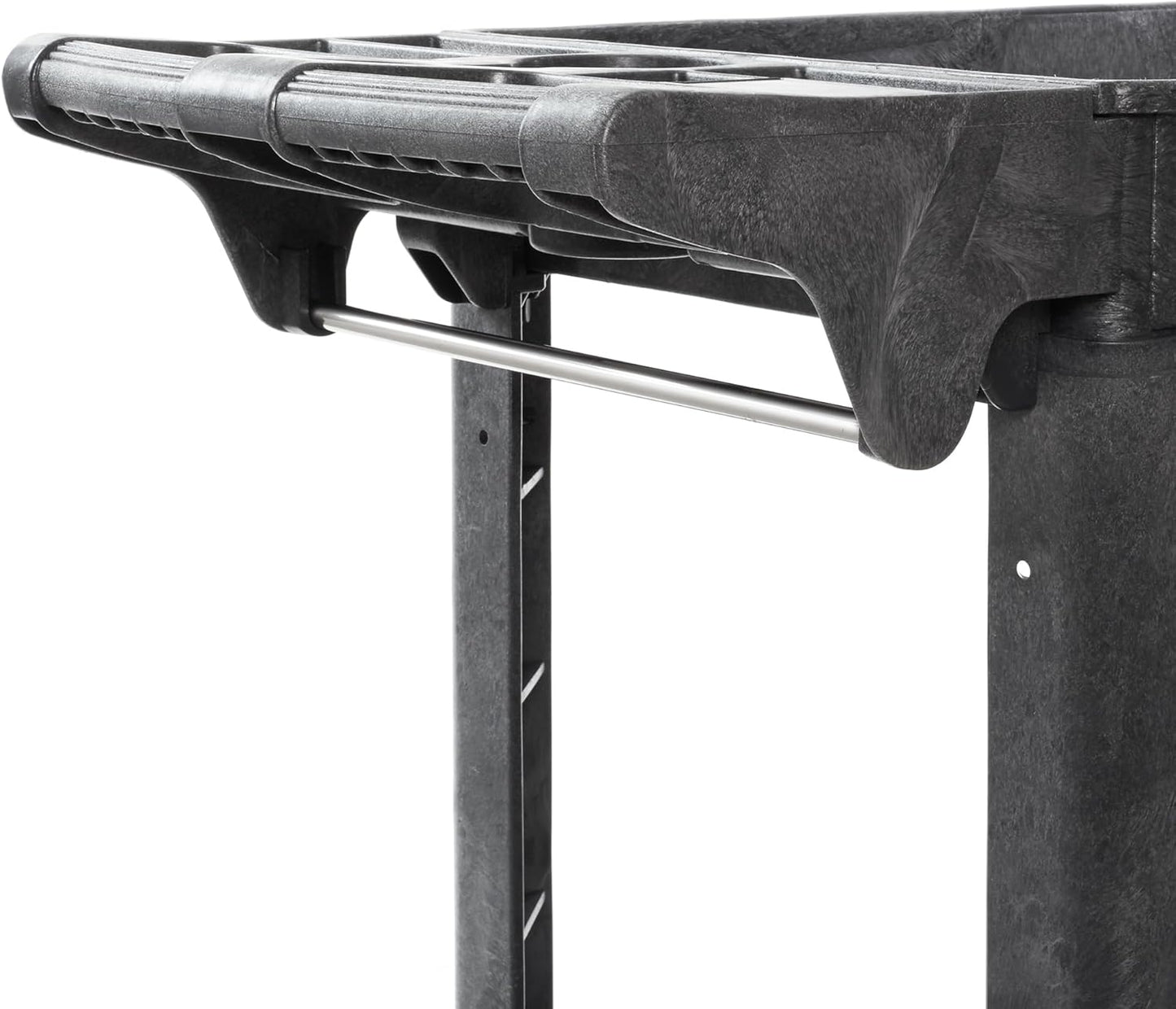 Dryser Utility Cart with Wheels, 40" x 17" Heavy Duty 550 lb. Capacity with Shelves - 2 Tier