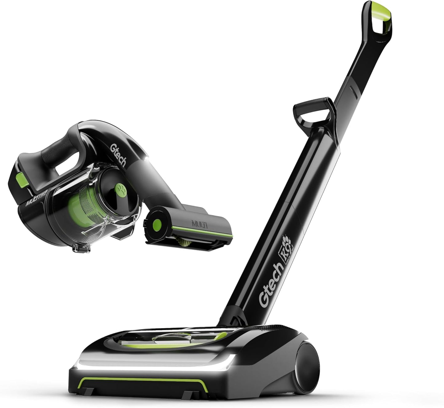 Gtech AirRam 2 K9 and Multi MK2 K9 Cordless Vacuum Cleaner Bundle - Includes The AirRam Upright and