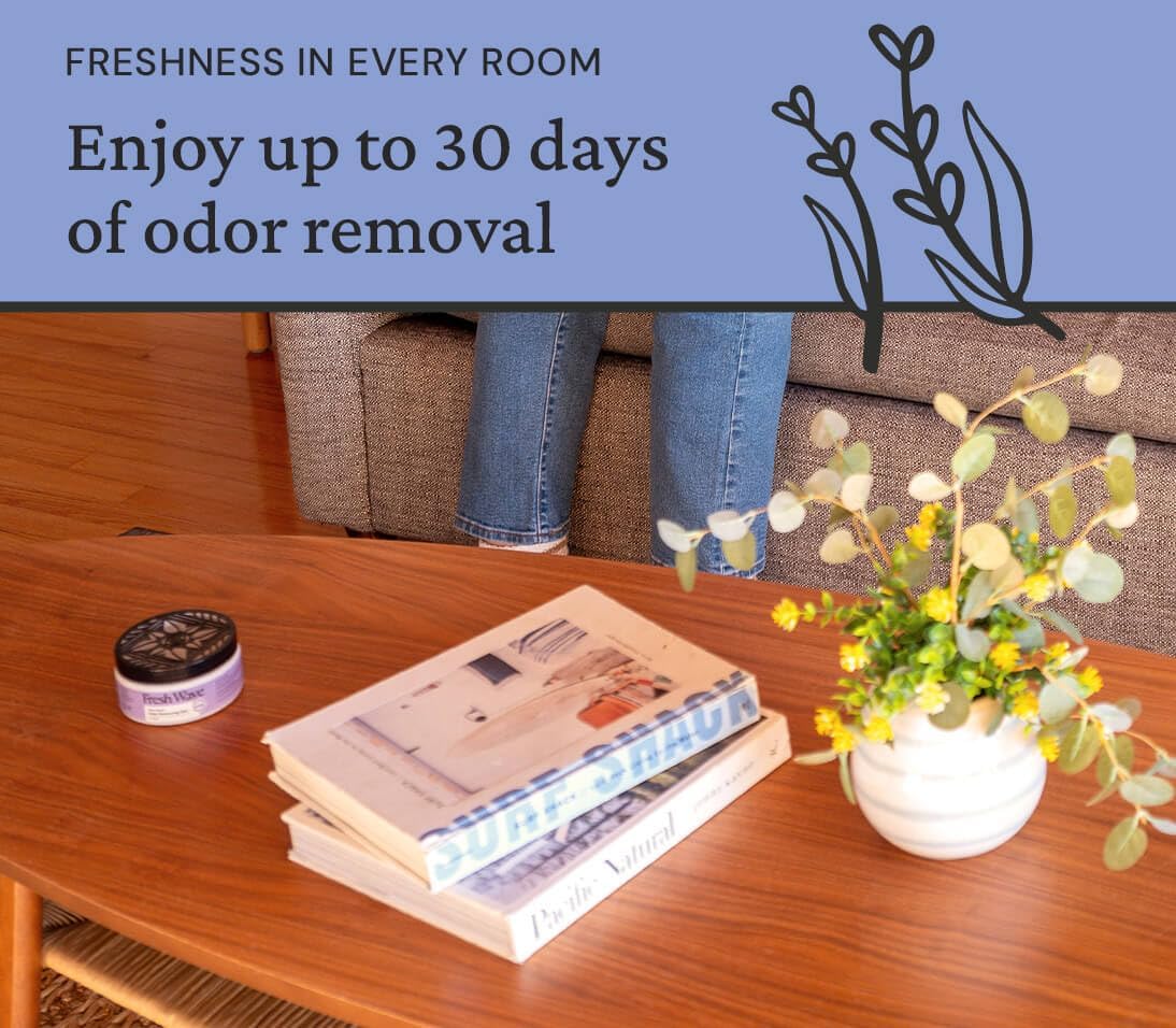 Fresh Wave Odor Removing Gel, Original 15 oz. & Lavender 7 oz.| Safer Odor Absorbers for Home |