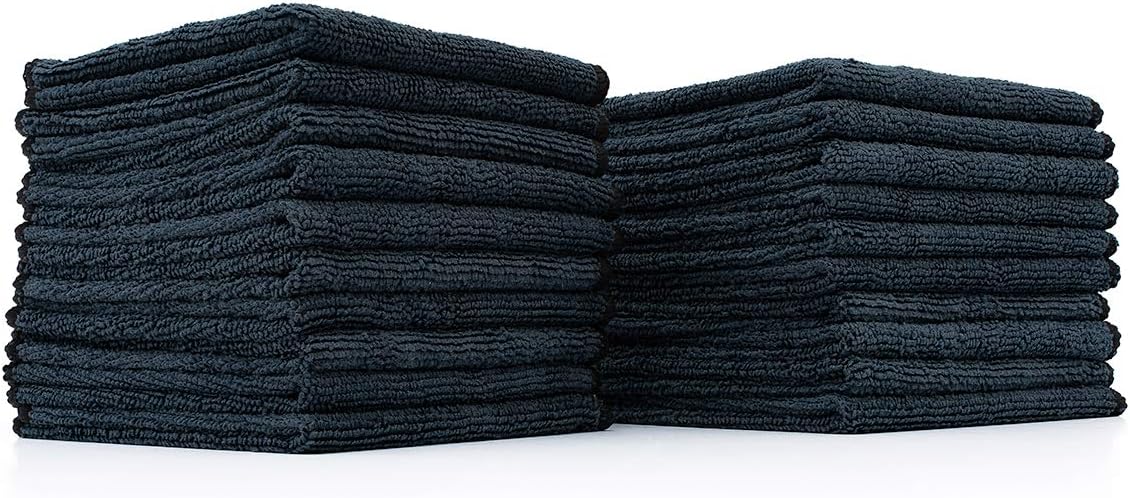 The Rag Company - All-Purpose Microfiber Terry Cleaning Towels - Commercial Grade, Highly