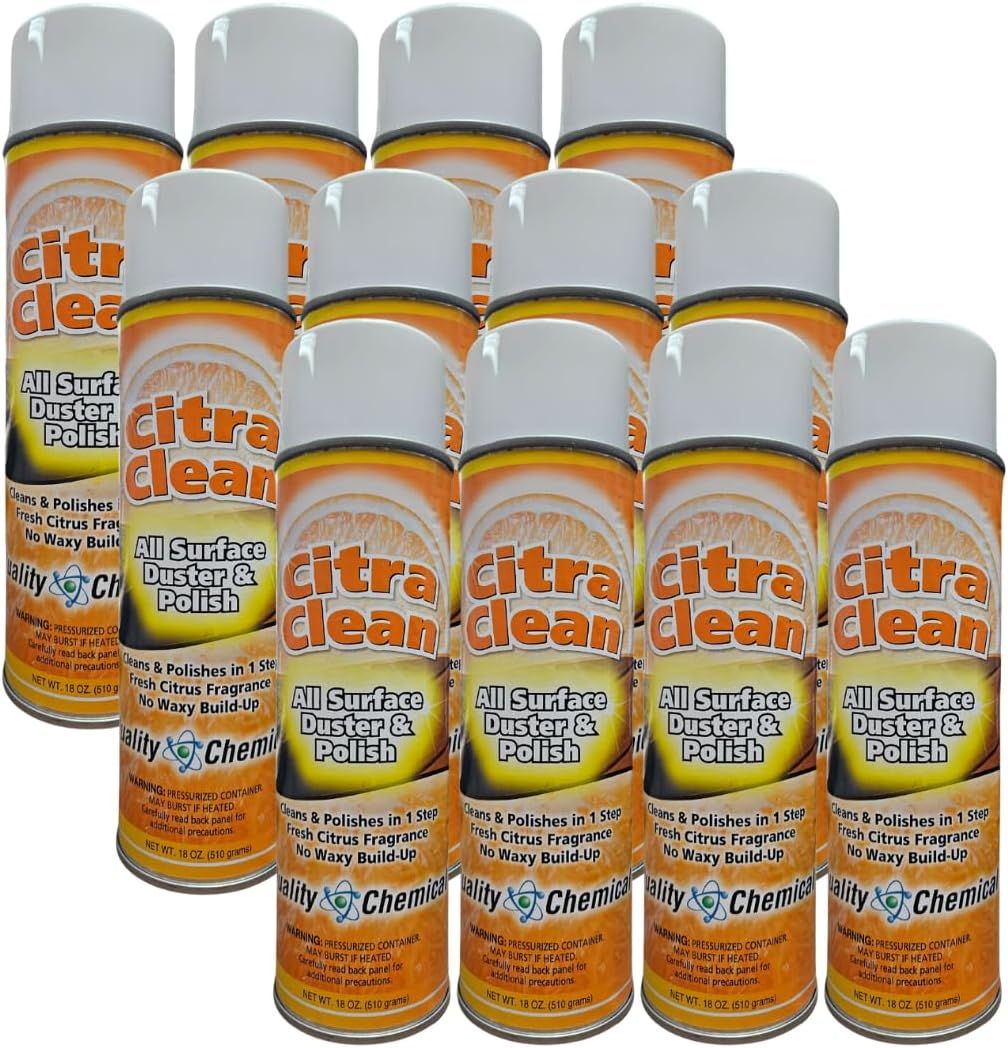 Quality Chemical Citra Clean aerosol - All Surface Cleaner, Duster & Polish and Protectant