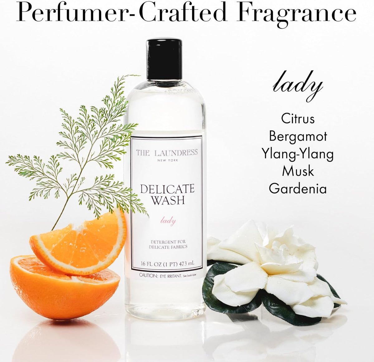 The Laundress Delicate Wash, Double Concentrated, Lady Scent, Detergent Delicate, Lingerie & Silk