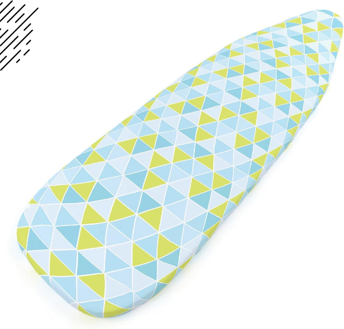 Encasa XO Ironing Board Cover and Pad - Thick 4mm Felt, Heat & Scorch-Resistant, Fits Standard