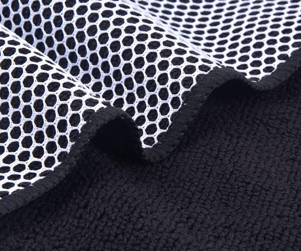 SINLAND Microfiber Dish Cloth for Washing DishesBest Kitchen Washcloth Cleaning Cloths with Poly