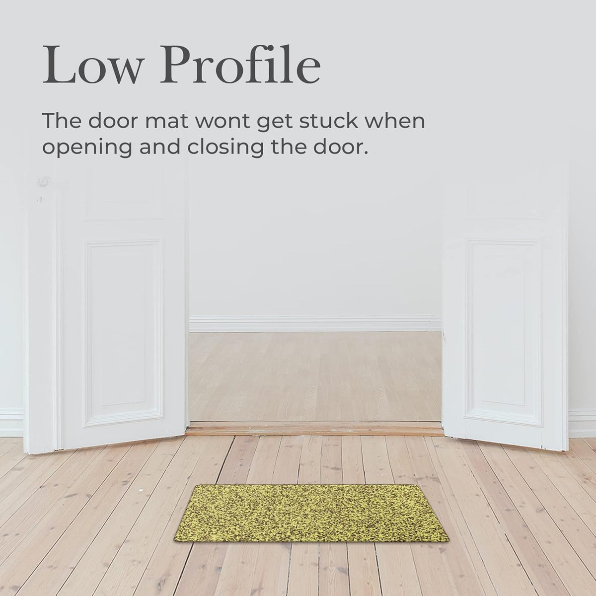 Premium Microfiber Indoor Door Mat – 20"x30" Washable Entry Mat, Non-Slip, Waterproof Backing