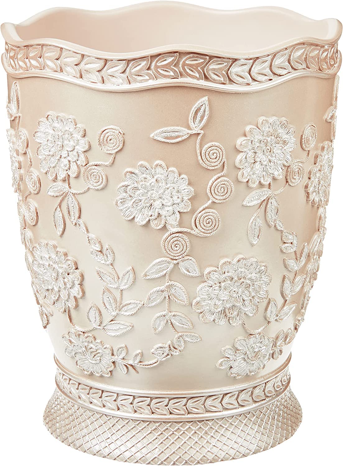 Zahari Home Decorative Trash Can for Bathroom, Office & Bedroom - 2.1 Gallons Stylish & Small Trash