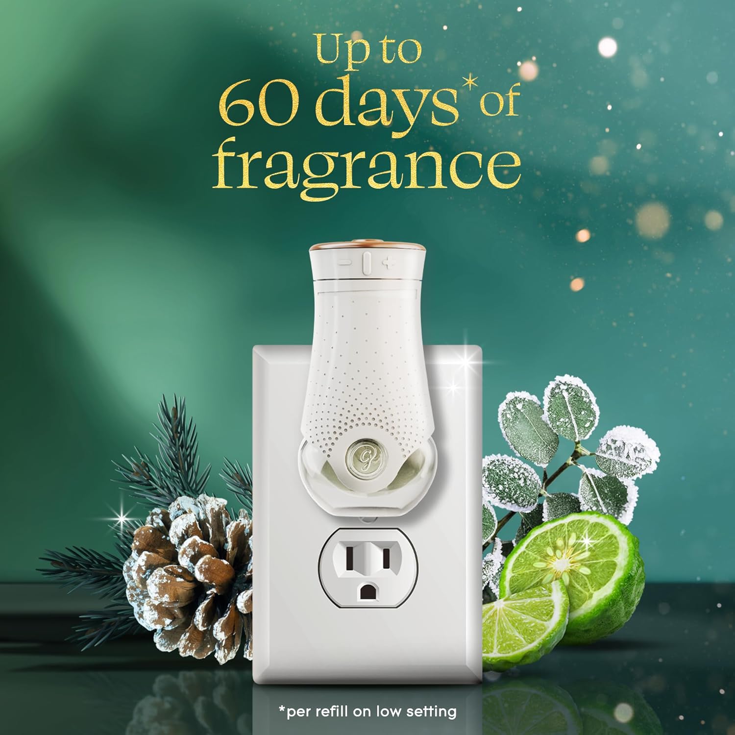 Glade PlugIns Refills Air Freshener, Balsam & Spruce and Bergamot & Eucalyptus, Scented and