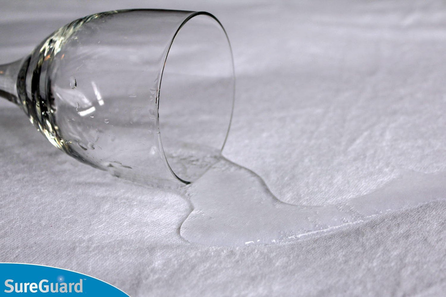 SureGuard Twin Size Mattress Protector - 100% Waterproof, Hypoallergenic - Premium Fitted Cotton