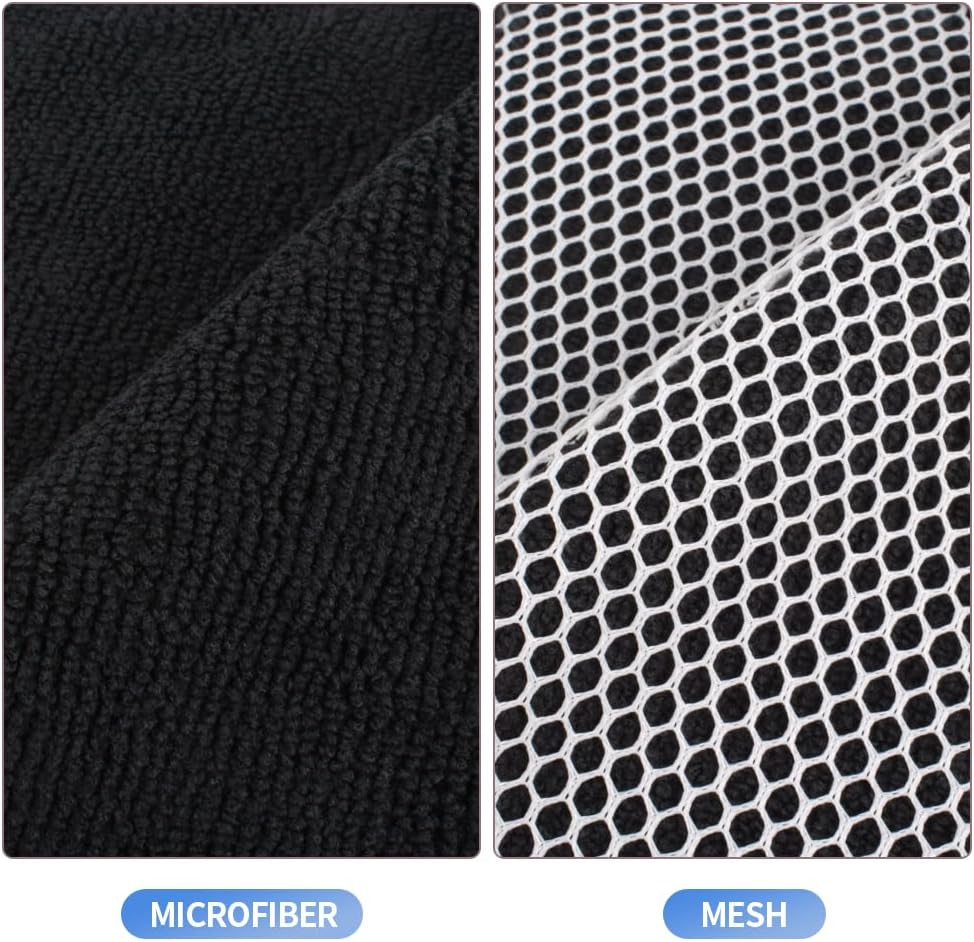 KinHwa Kitchen Washcloths for Dishes Absorbent Microfiber Dish Cloths Quick Dry Dish Rags with Poly