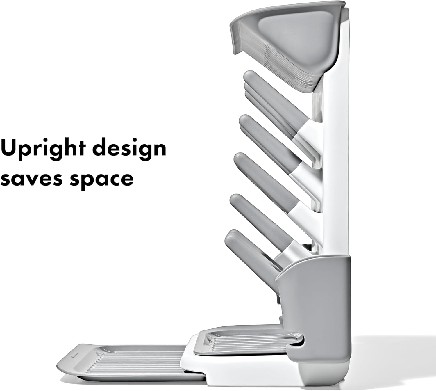 OXO Tot Expandable Drying Rack – Space-Saving Drying Rack | Newborn and Baby Essentials |